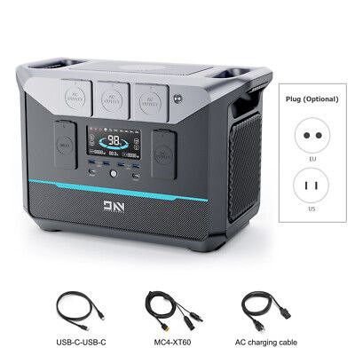 پاور استیشن قابل حمل داران انرژی DaranEner مدل NEO1500 Pro ظرفیت 1382 وات ساعت توان 1800 وات