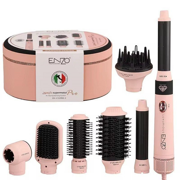 سشوار برس دار حالت دهنده انزو پرو مدل EN-4133 Pro