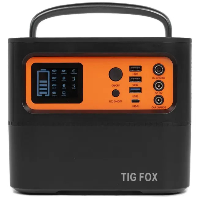 پاوراستیشن تیگ فاکس T500 ظرفیت 540Wh توان 500 وات