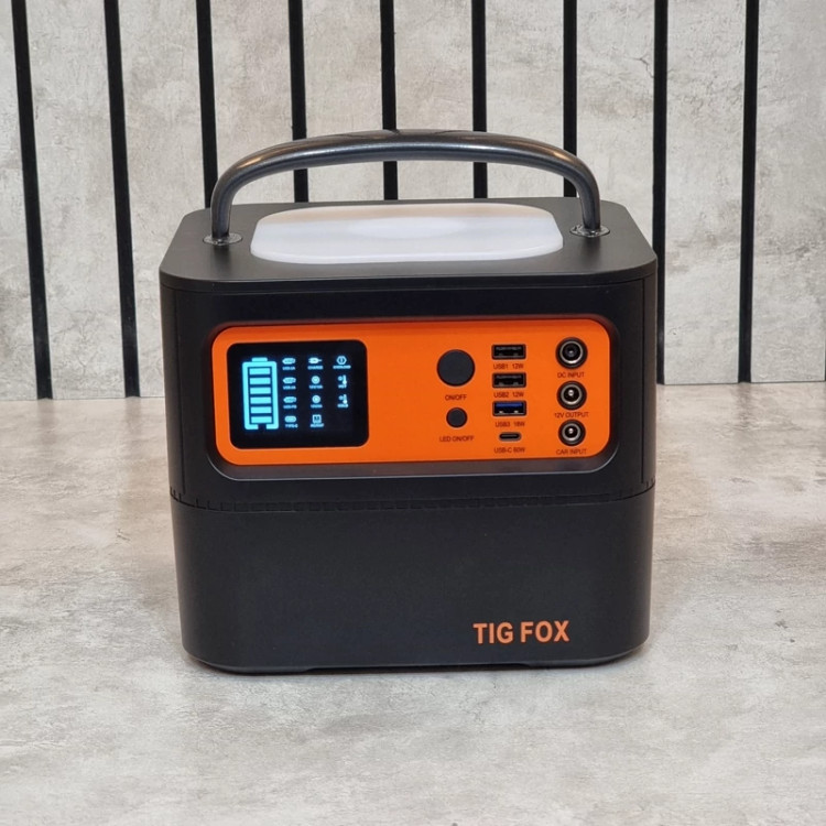 پاوراستیشن تیگ فاکس T500 ظرفیت 540Wh توان 500 وات